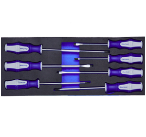 BluePoint BPS26, 7PC Pass-Through, Hammer Screwdriver Set